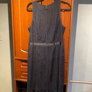 Banana Republic lace midi dress
